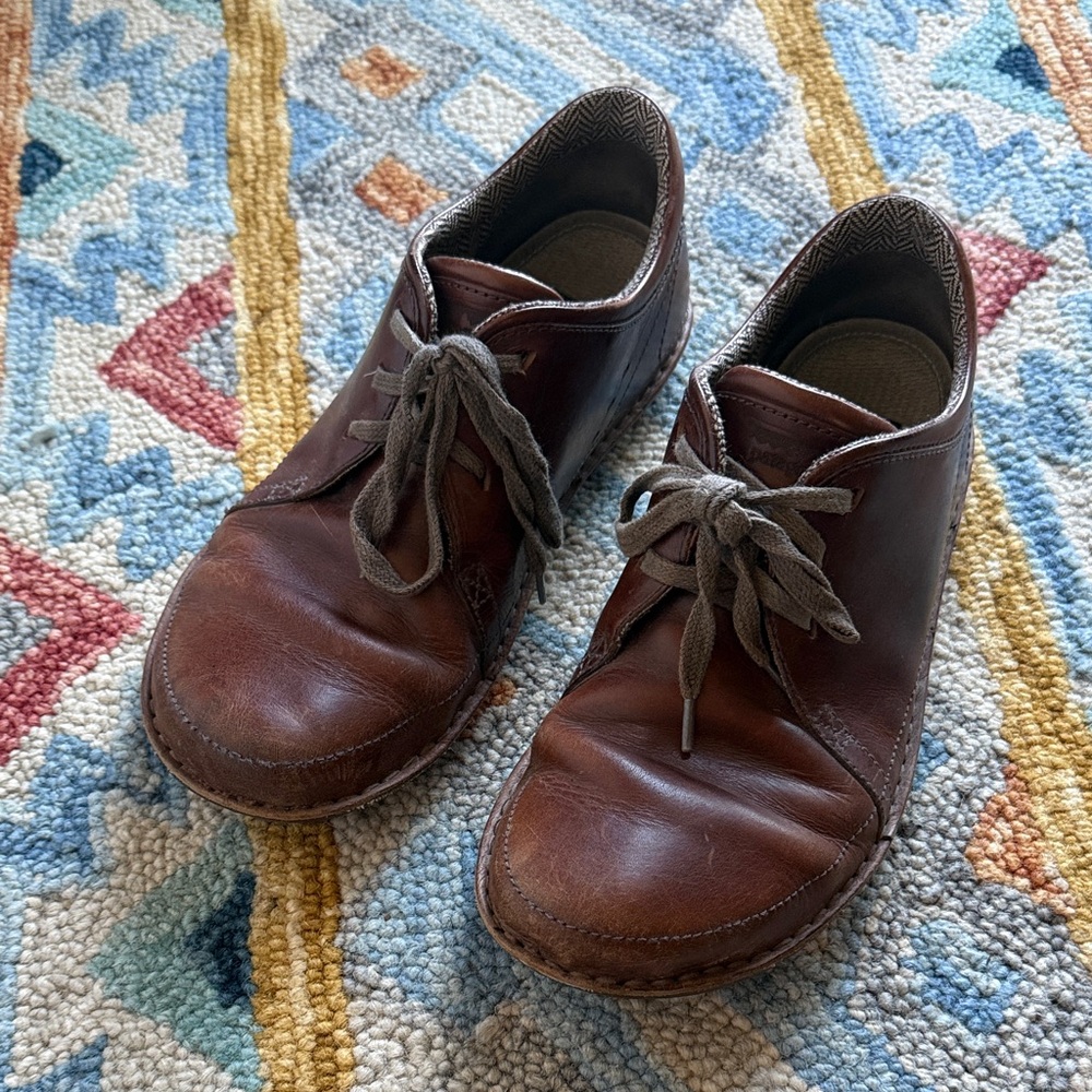 Patagonia Loulou Brown Leather Shoes